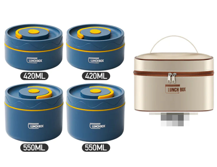 Portable Self-Heating Japanese Thermal Insulation Lunch Box